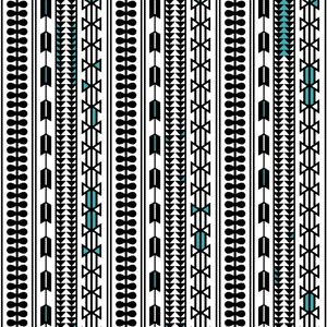 AFRICANA GEOMÉTRICO - PATTERN GREEN