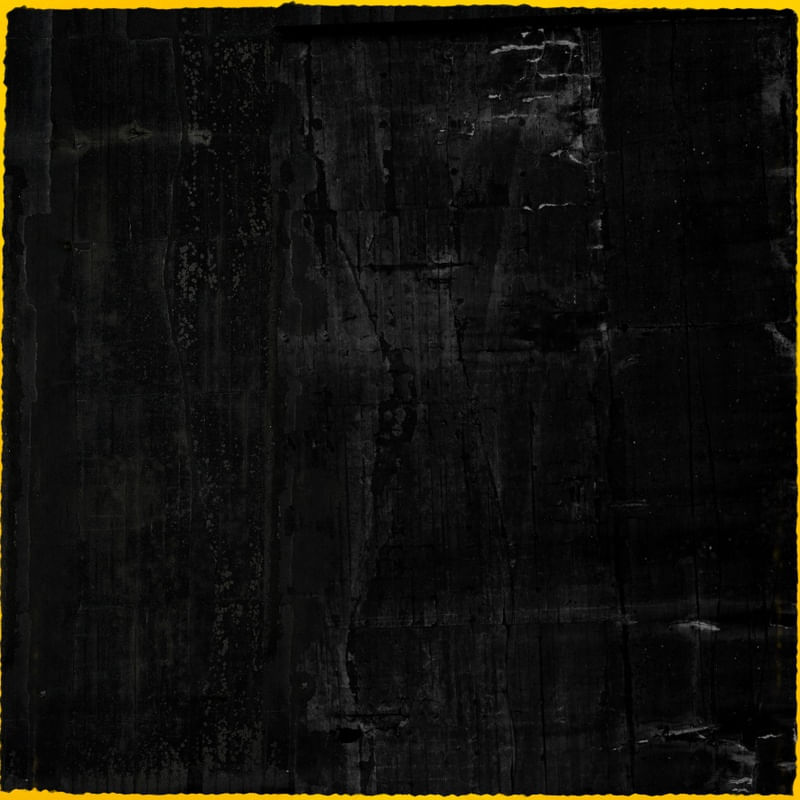ABSTRATO PRETO E AMARELO I