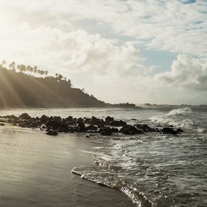 FIM DE TARDE ILUMINADO NA PRAIA DO GIZ | QUADRADO