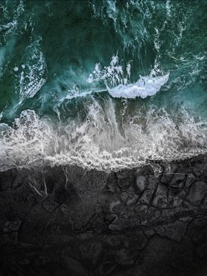OCEANO VERDE E PRETO