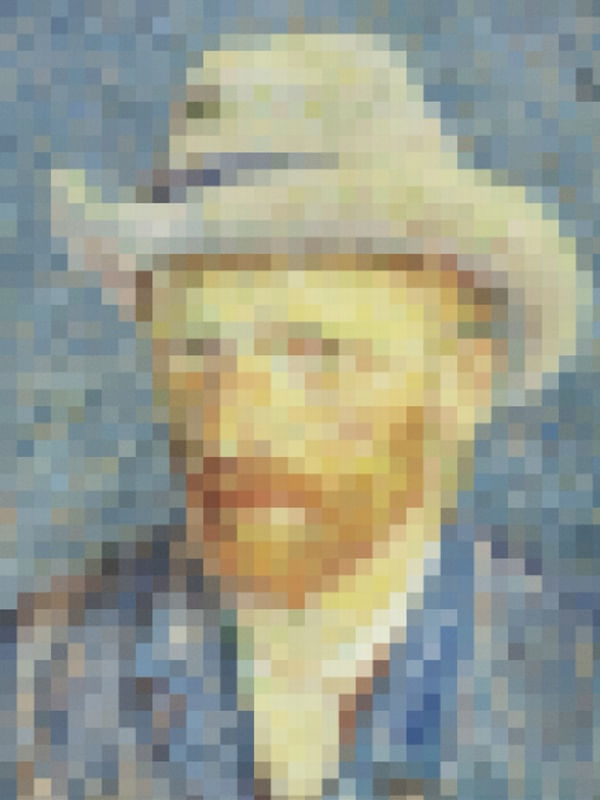PIXELADA DE VAN GOGH