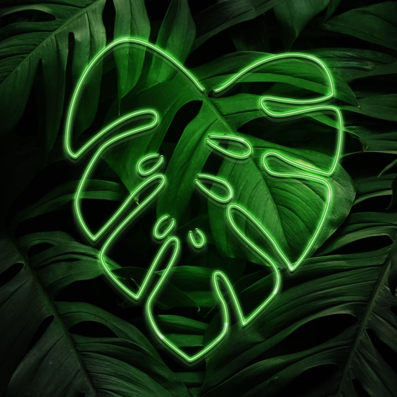 NEON PARA AS FOLHAS II