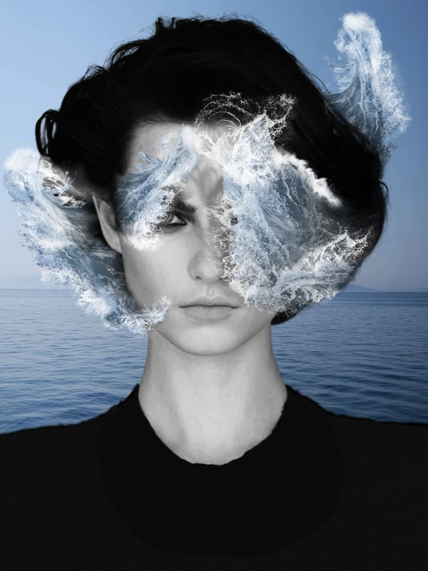 WOMAN - WAVES