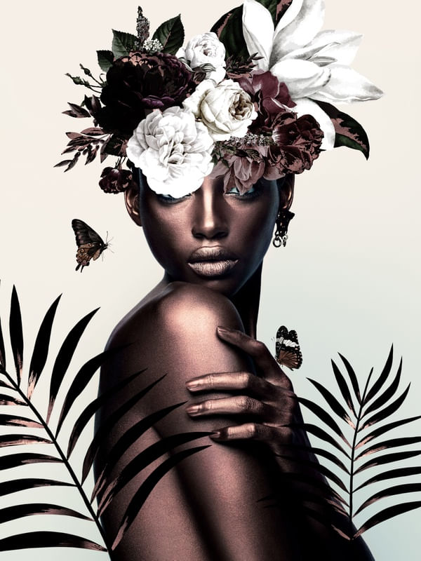 WOMAN - BUTTERFLY