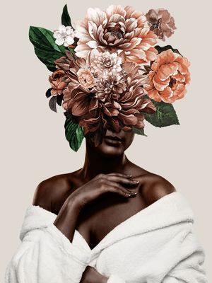 MULHER EM FLORES I