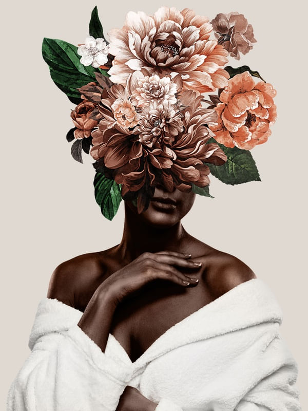 MULHER EM FLORES I