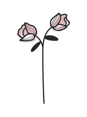 STYLIZED FLOWER PETALS PART 1 OF 3