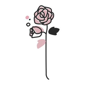 STYLIZED FLOWER PETALS SQUARE PART 2 OF 3
