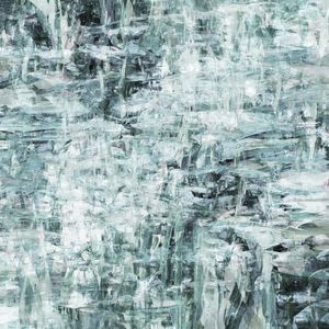 IMPRESSIONIST BLUR 5, CINZA PRETO BRANCO