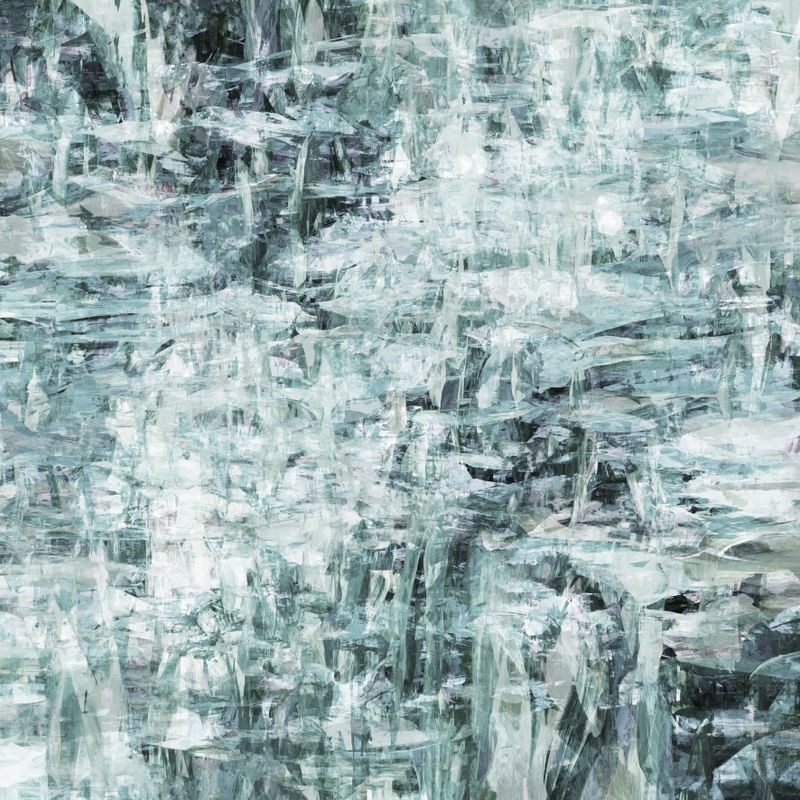 IMPRESSIONIST BLUR 5, CINZA PRETO BRANCO