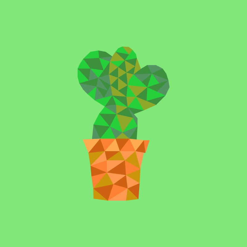 CACTUS I MOSAIC SUMMER