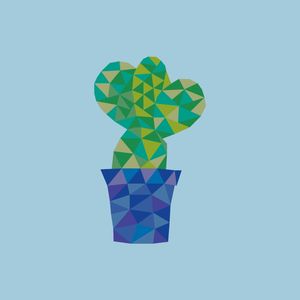CACTUS I MOSAIC WINTER