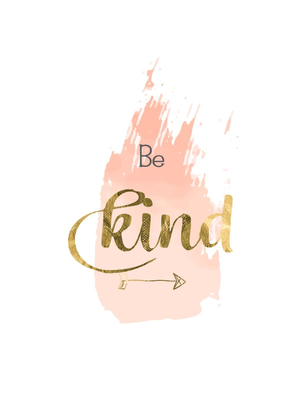 BE KIND GOLD