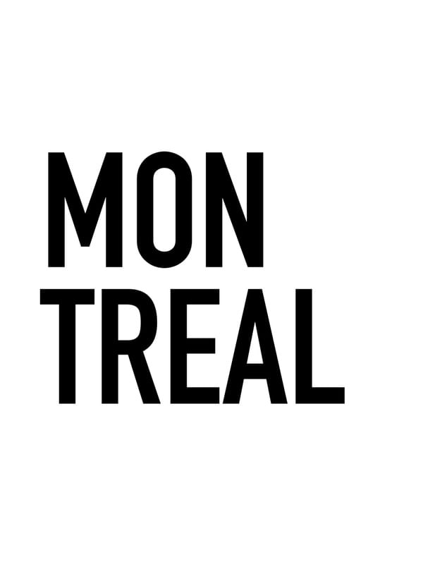 TIPOGRAFIA MONTREAL