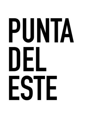 TIPOGRAFIA PUNTA DEL ESTE
