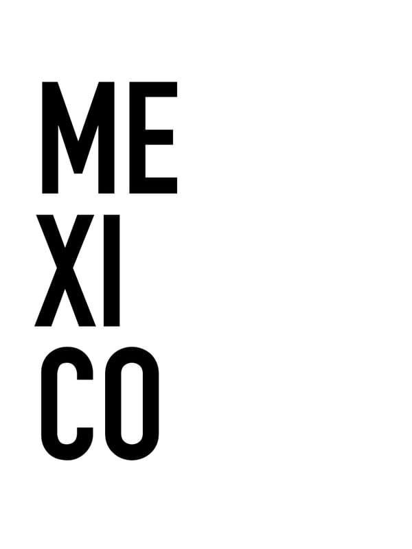 TIPOGRAFIA MEXICO