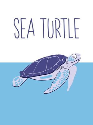 SEA TURTLE - SÉRIE DE 6 QUADROS BLUE SEA
