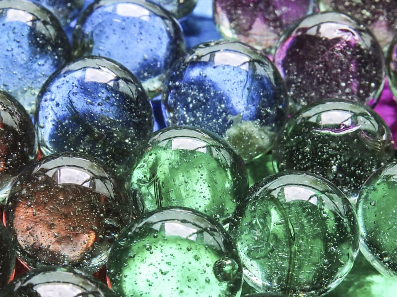 BOLAS DE VIDRO