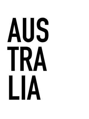 TIPOGRAFIA AUSTRALIA