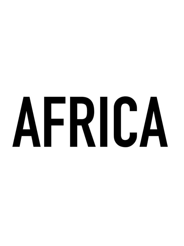 TIPOGRAFIA AFRICA