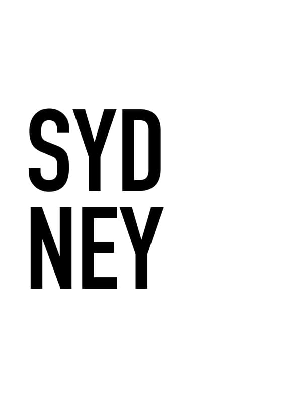 TIPOGRAFIA SIDNEY