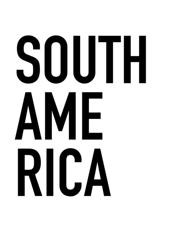 TYPE SOUTH AMERICA