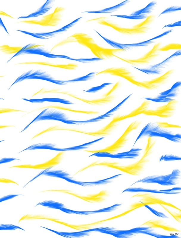 AZUL E AMARELLO