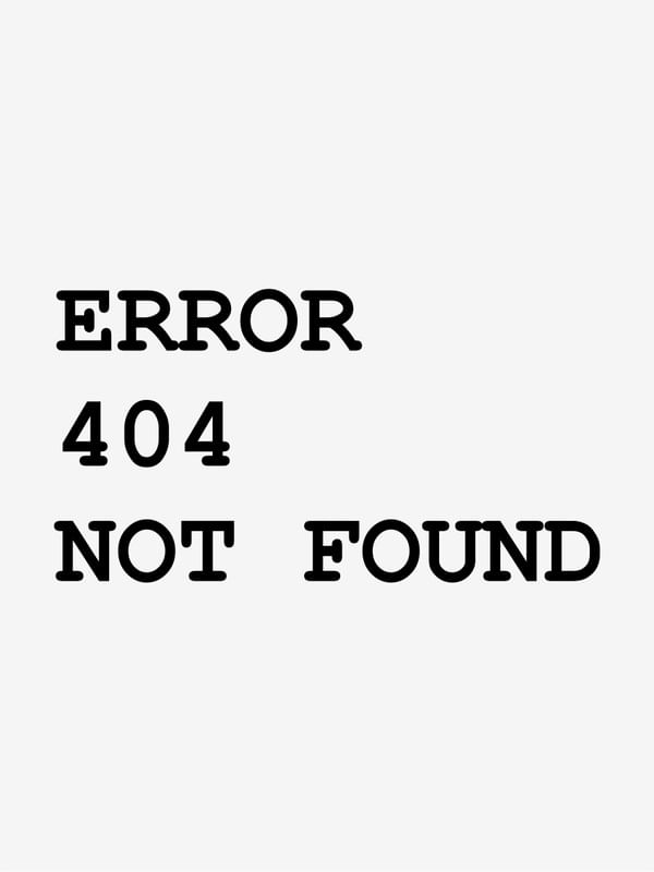 ERROR 404 NOT FOUND - DV