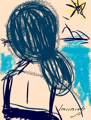 MENINA E O MAR