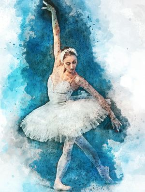 BAILARIA AQUARELA