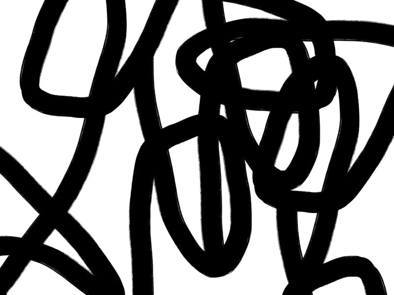 SCANDINAVIAN LINES 0005 - BLACK WHITE