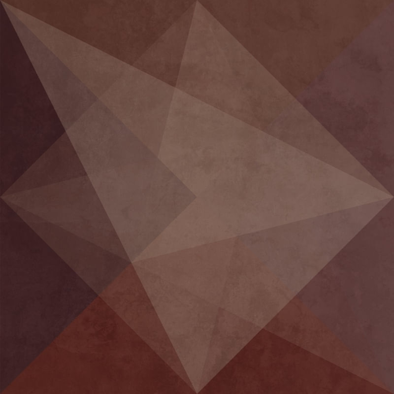 COMPOSIÇÃO DE FORMAS GEOMÉTRICAS - VERMELHO E ROXO