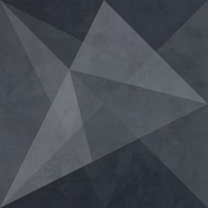 COMPOSIÇÃO DE FORMAS GEOMÉTRICAS - AZUL E CINZA ESCURO