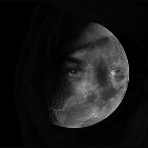 DUPLA EXPOSIÇÃO - LUA E RETRATO