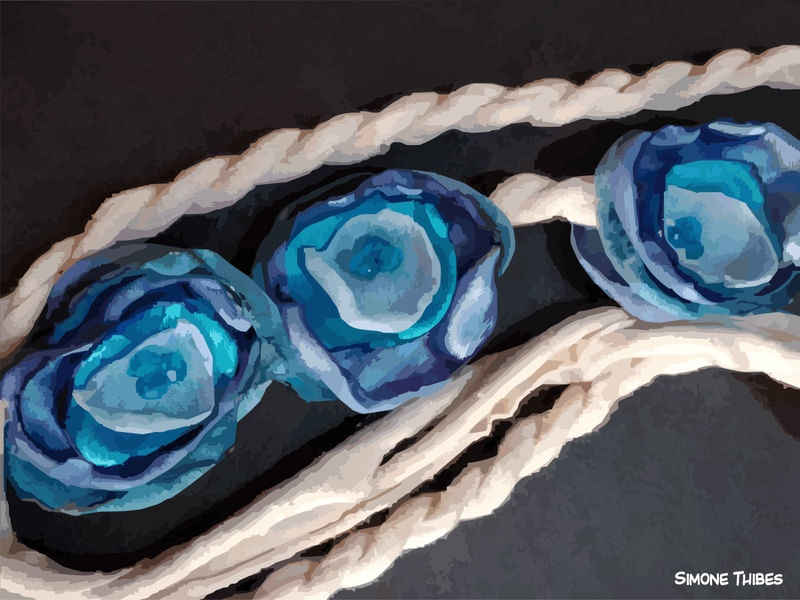 FLORAL AZUL CELESTE 2