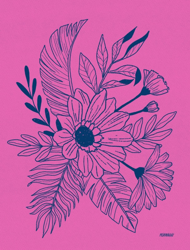 COMPOSIÇÃO FLORAL PINK