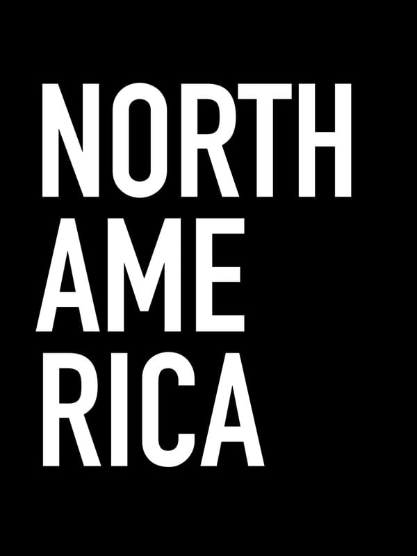 TIPOGRAFIA NORTH AMERICA I