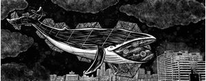 DRAWING MY DREAMS - BALEIA INTERDIMENSIONAL POR SANDÁLIA FURADA