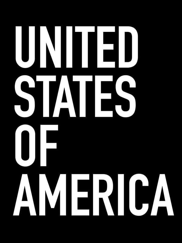 TIPOGRAFIA UNITED STATES OF AMERICA