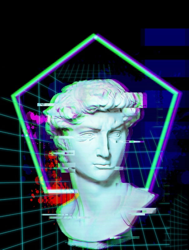 GLITCH STATUE