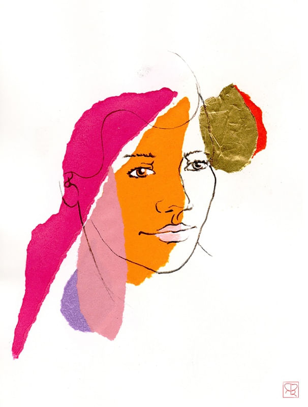 RETRATO COLAGEM - FEMININO 01