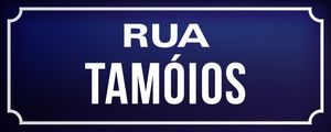 PLACA RUA TAMÓIOS