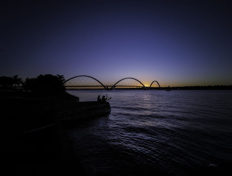BRASÍLIA_PONTE JK AO FIM DO DIA
