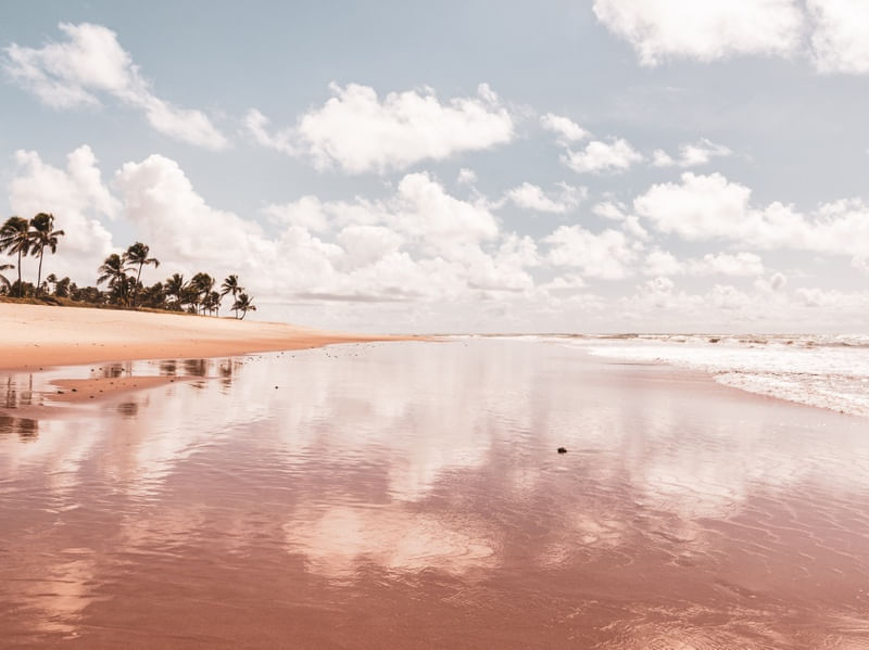 NUVENS NA AREIA
