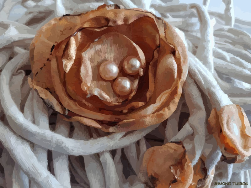 FLORAL CARAMELO