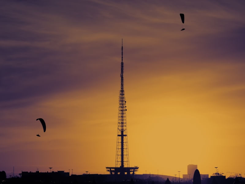 BRASÍLIA: TORRE DE TV AO PÔR DO SOL 05