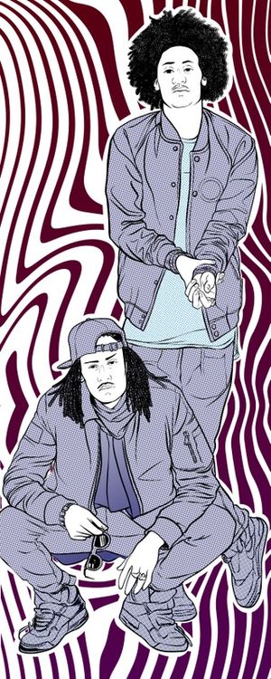 LES TWINS POR SANDÁLIA FURADA
