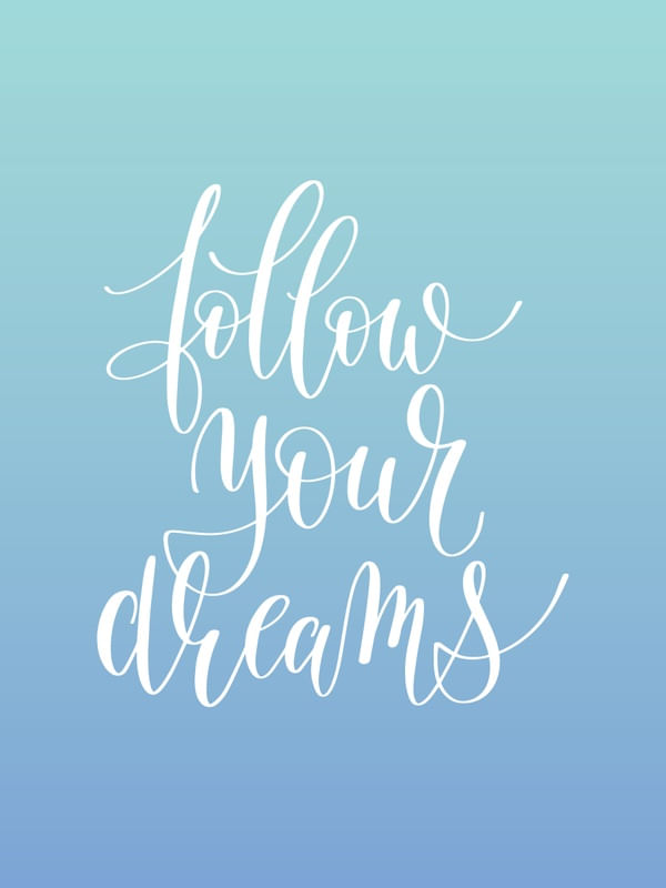 FOLLOW YOUR DREAMS III