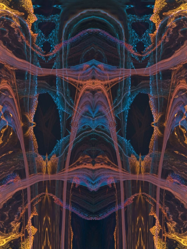 AQUARELA SIMÉTRICA IV