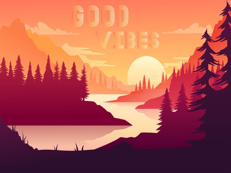 ARTE LANDSCAPE GOOD VIBES